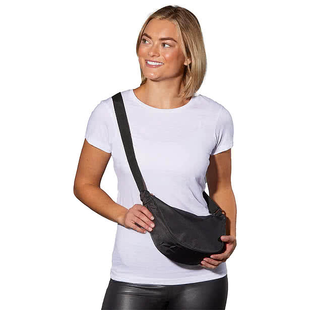 Recycled Curve Crossbody Sling Bag