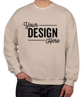 Canada - Gildan Midweight 50/50 Crewneck Sweatshirt - Color: Sand