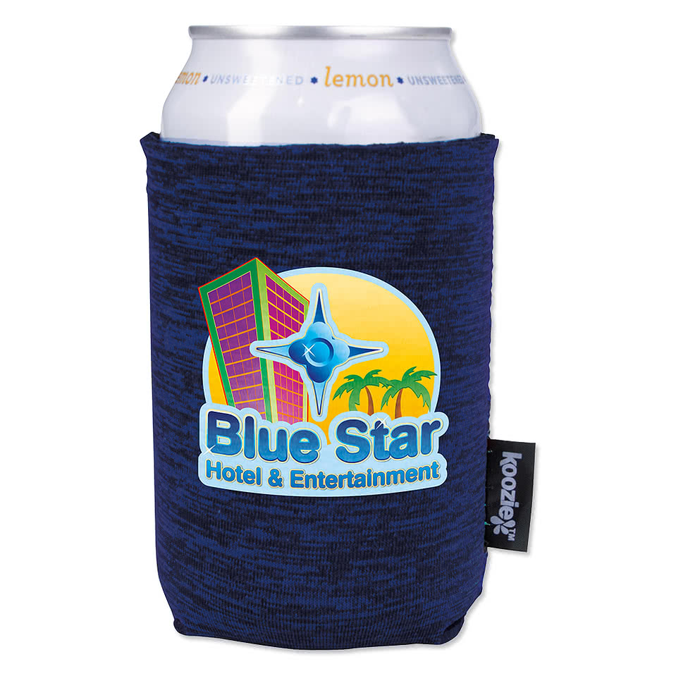 Full Color Koozie® Heather Collapsible Can Cooler