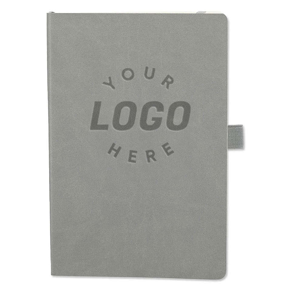 Debossed JournalBooks ® Skiva Recycled Soft Cover Notebook