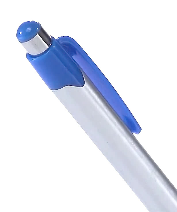 Mardi Gras Chrome Ballpoint Pen (black ink)