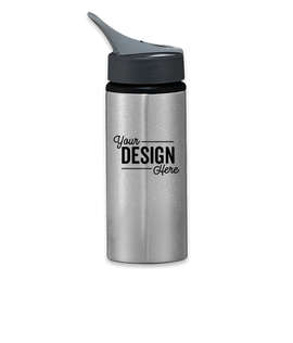20 oz. Laguna Aluminum Water Bottle - Color: Silver