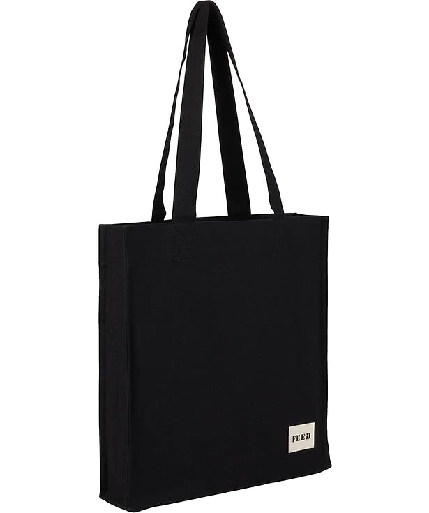 FEED Organic Cotton Book Tote Bag