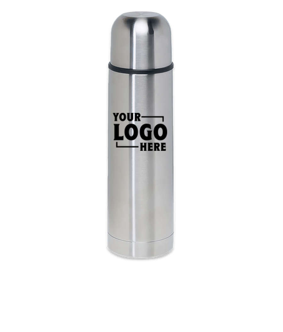 16 oz. Stainless Steel Thermos in Silver