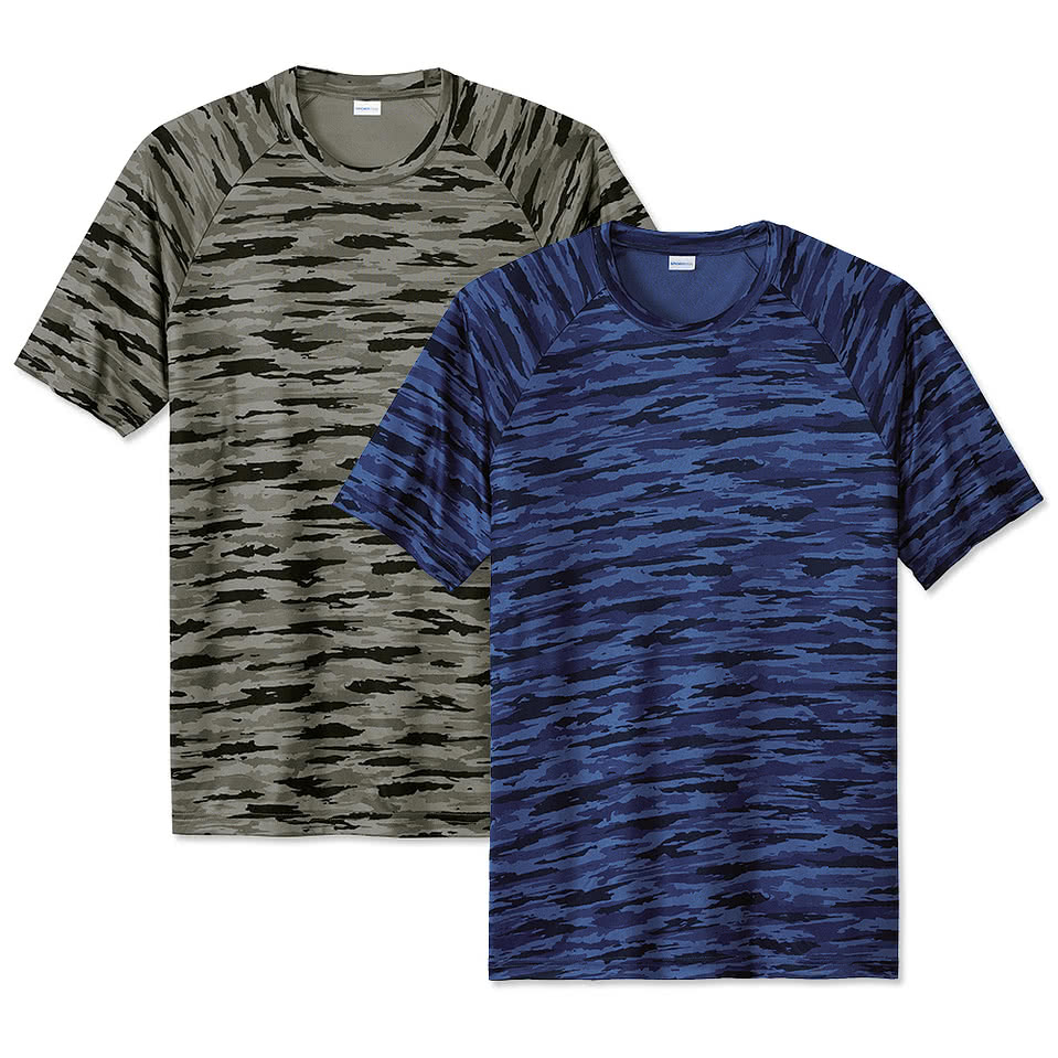 Sport-Tek Drift Camo Performance Shirt