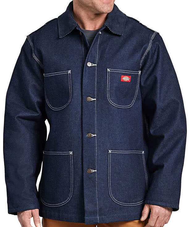 Dickies Denim Blanket Lined Work Jacket