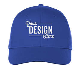 Port Authority Snapback Trucker Hat - Color: Patriot Blue