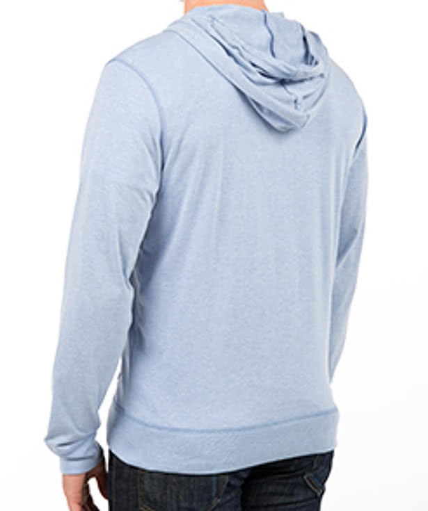 District Lightweight Zip Long Sleeve Hoodie