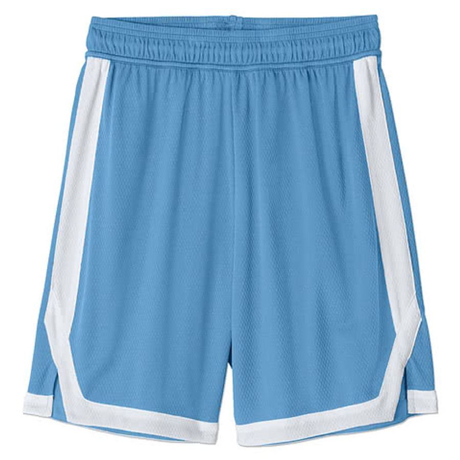 Sport-Tek Rival Basketball Shorts in Black / White
