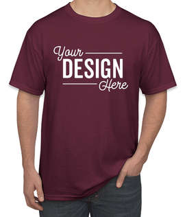 Canada - Gildan DryBlend 50/50 T-shirt - Color: Maroon