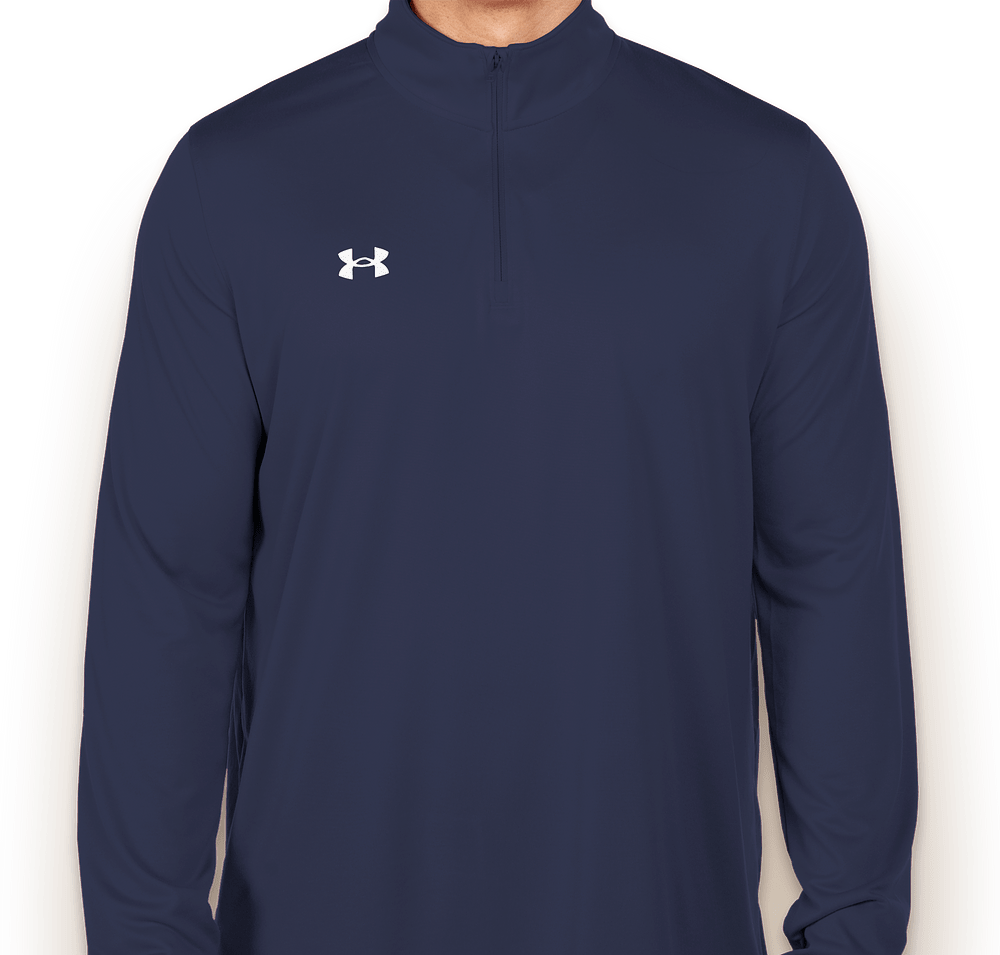 Under Armour Team Tech Recycled Quarter Zip Performance Shirt - Printed-default