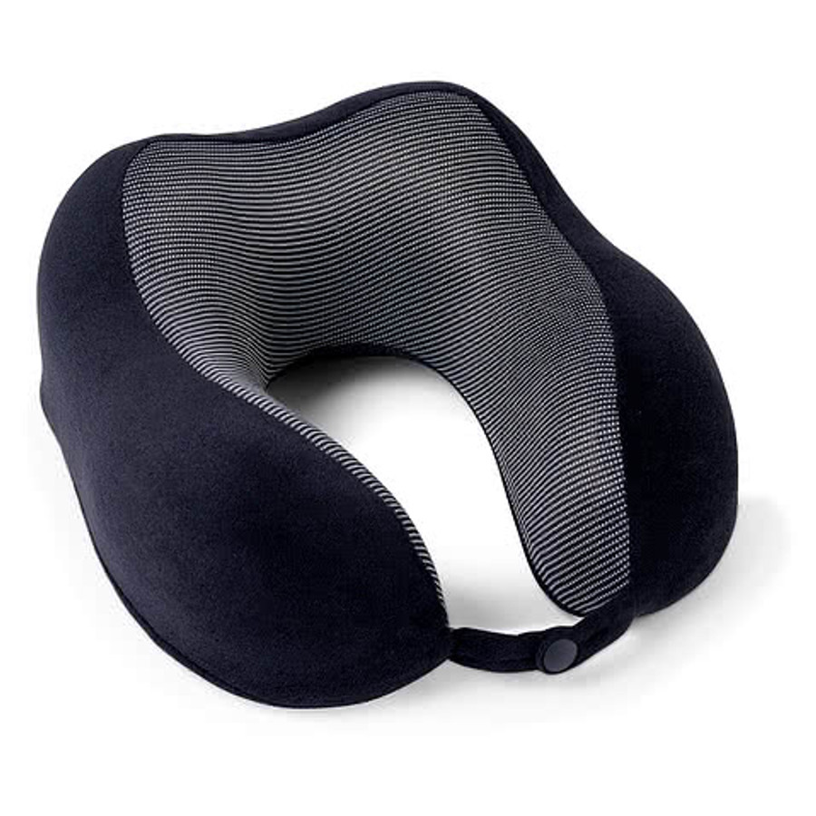 Easy Go Foam Travel Pillow in Black
