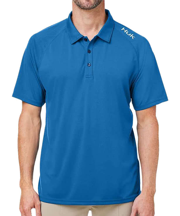 HUK LoPro UPF 50+ Performance Polo - Embroidered