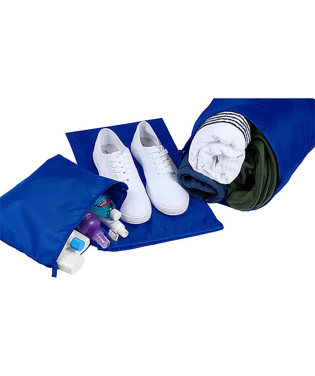 Full Color 3-Piece Recycled Packing Cube Set