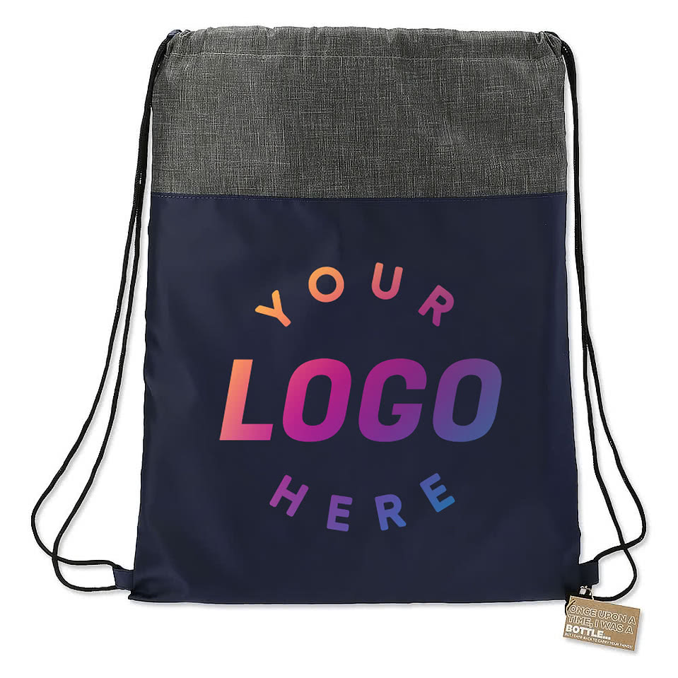 Ash Recycled Drawstring Bag