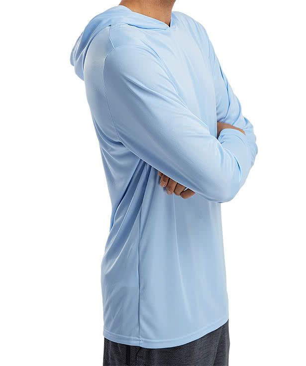 Long sleeve hooded online top