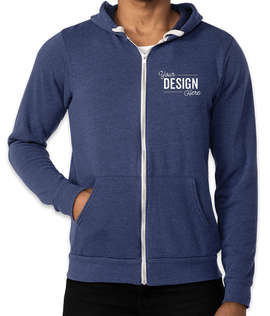 Bella + Canvas Tri-Blend Zip Hoodie