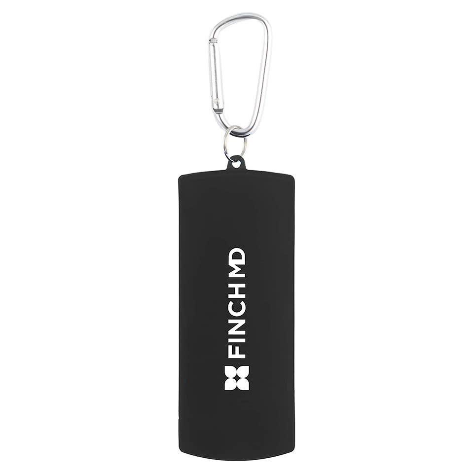 Recycled Bandage Dispenser with Carabiner