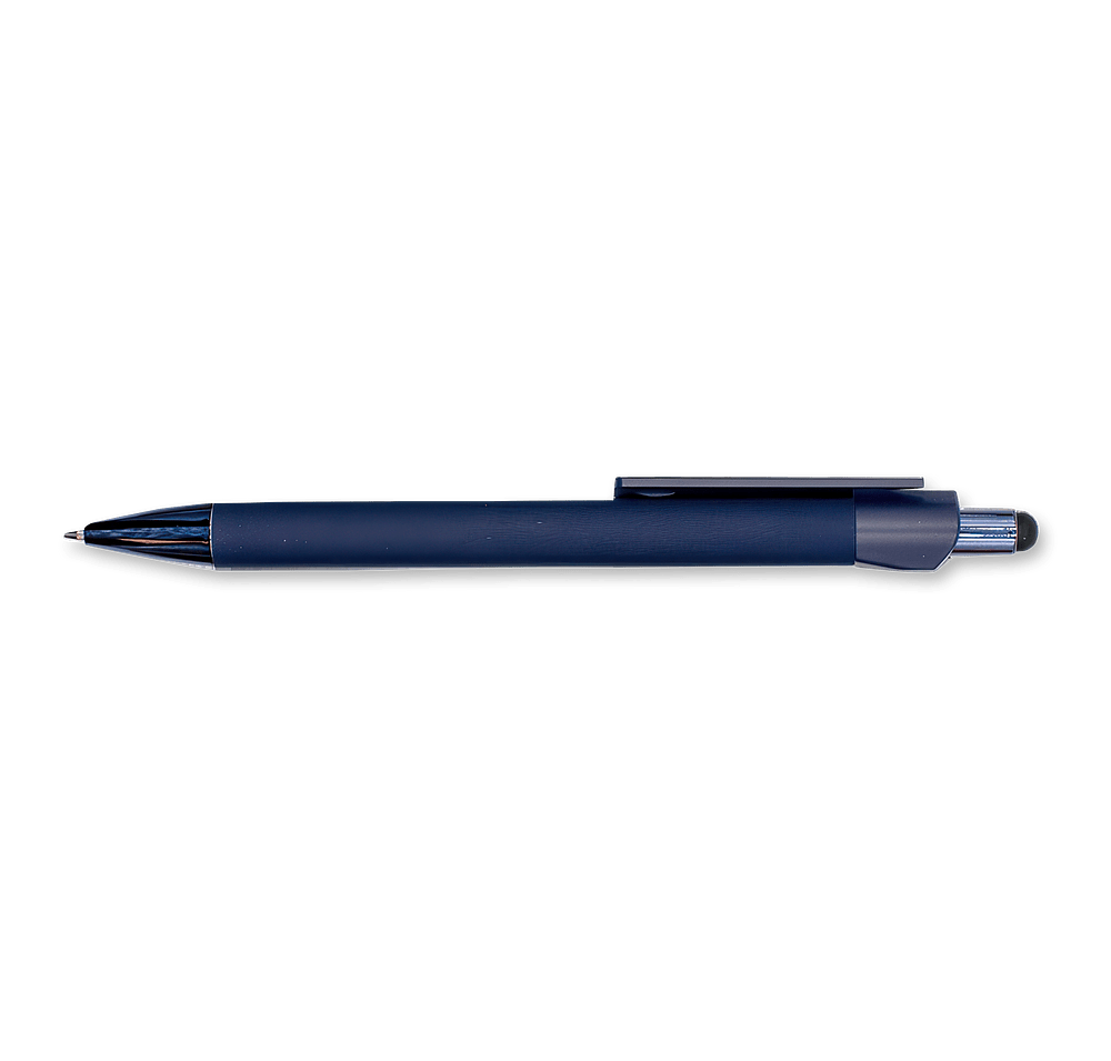Laser Engraved Cache Touch Ballpoint Stylus Pen (black ink)-default