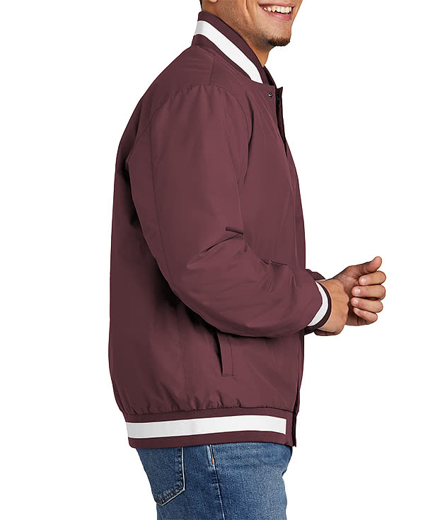 Sport-Tek Varsity Insulated Jacket - Printed