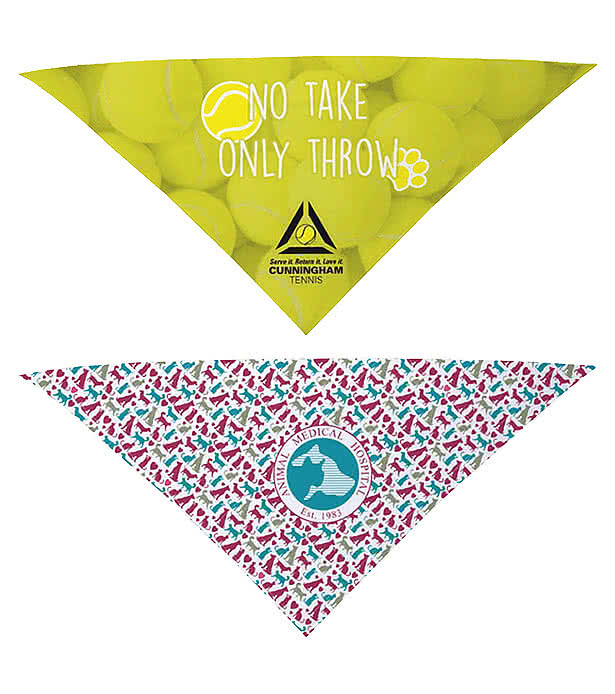 Dye-Sublimated Pet Bandana