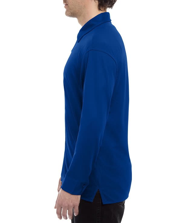 Blue Generation BLU-X-DRI Stretch Long Sleeve Woven Shirt