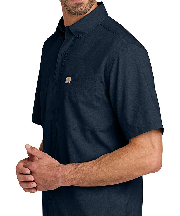 Carhartt Force Sun Defender Short Sleeve Work Shirt - Printed