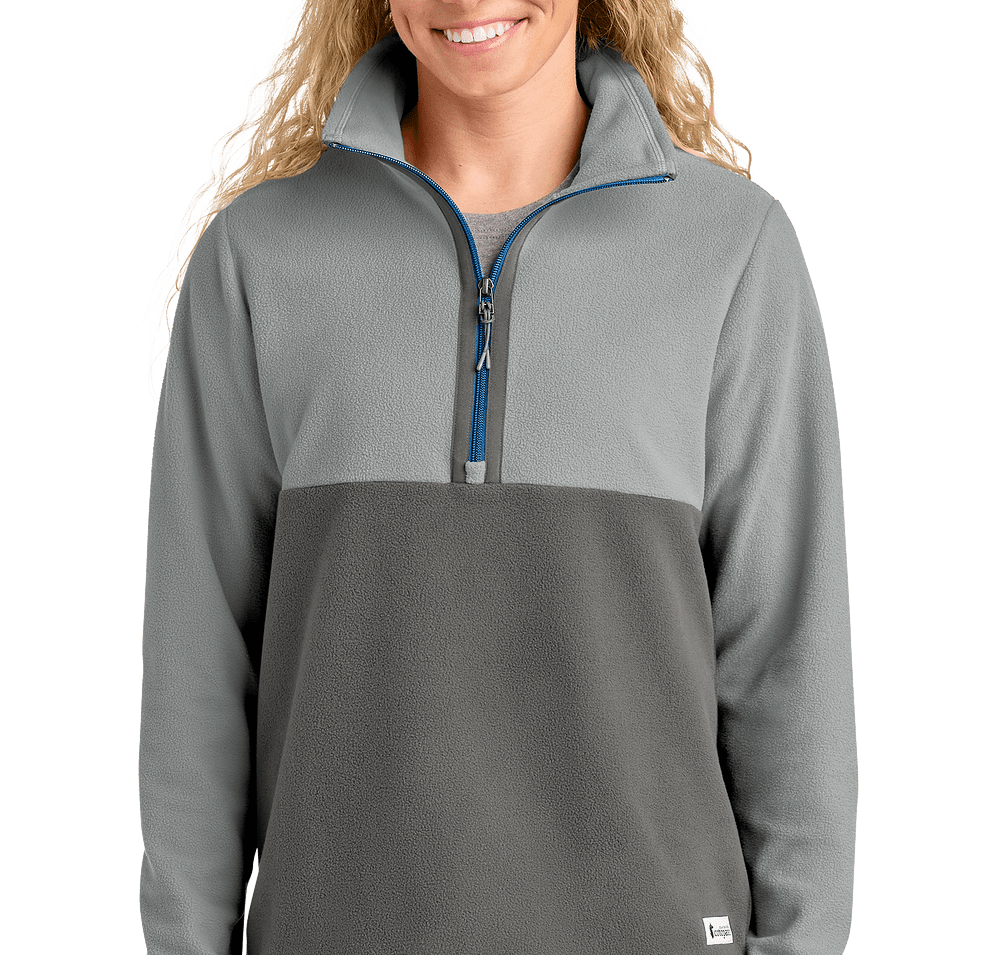 Cotopaxi Women's Amado Recycled Half Zip Fleece Pullover - Embroidered-default