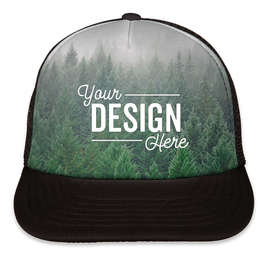 Port Authority Photo Real Snapback Trucker Hat - Color: Forest