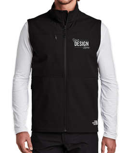 The North Face Castle Rock Soft Shell Vest - Color: TNF Black