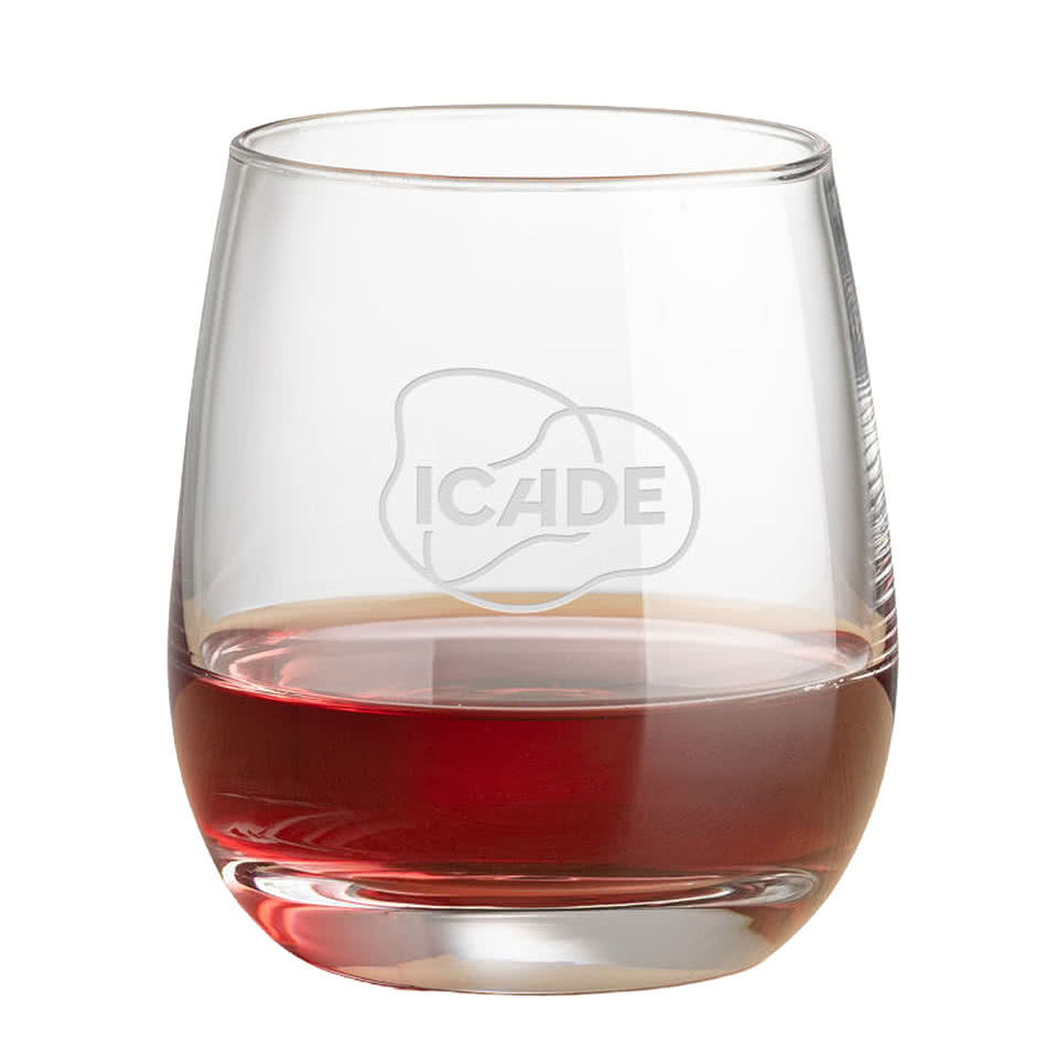Laser Etched 11.5 oz. Salem Stemless Wine Glass