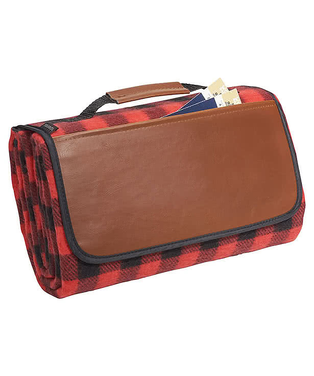 Debossed Field & Co. Buffalo Check Picnic Blanket