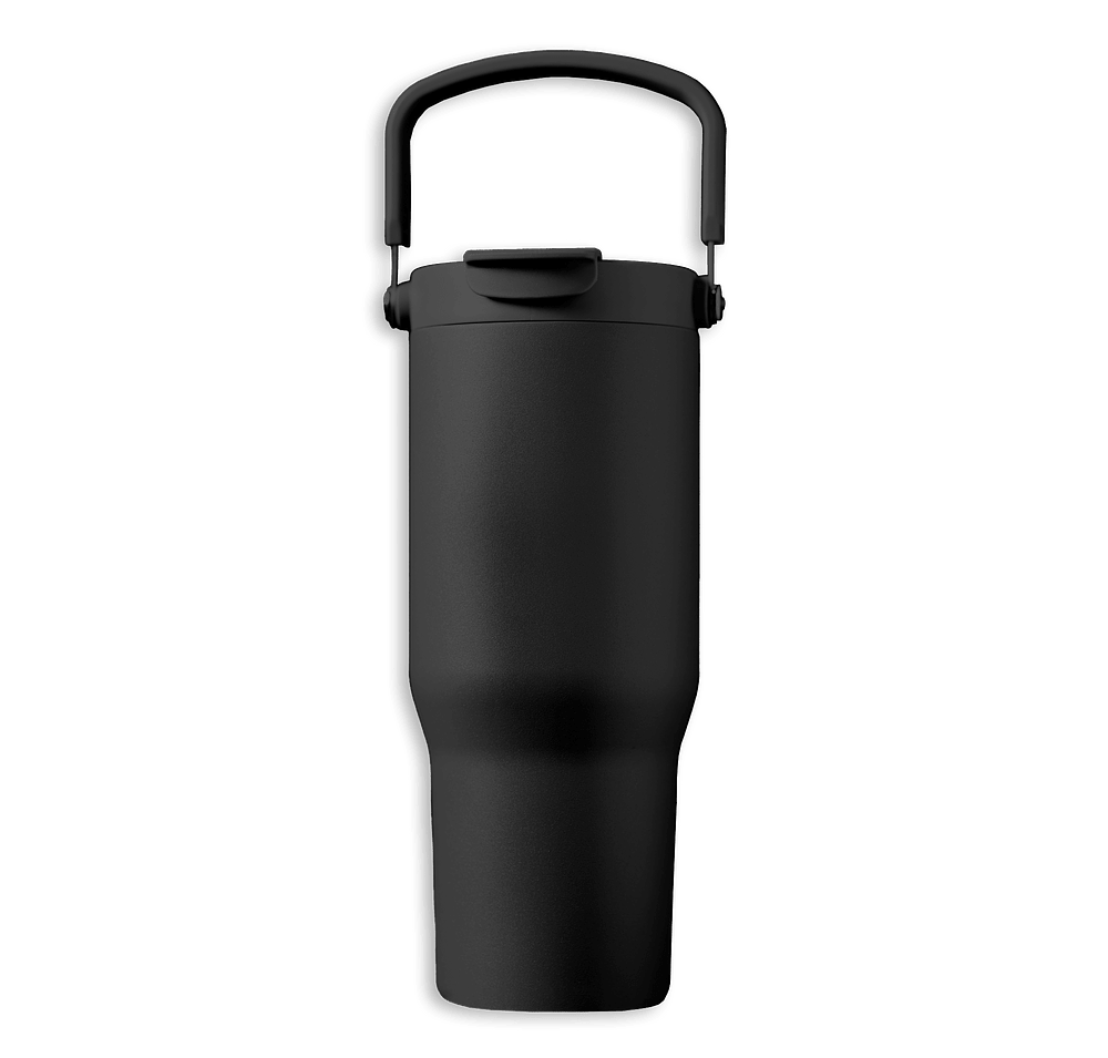 Laser Engraved 30 oz. Carnival Stainless Steel Insulated Sip Or Swig Tumbler-default