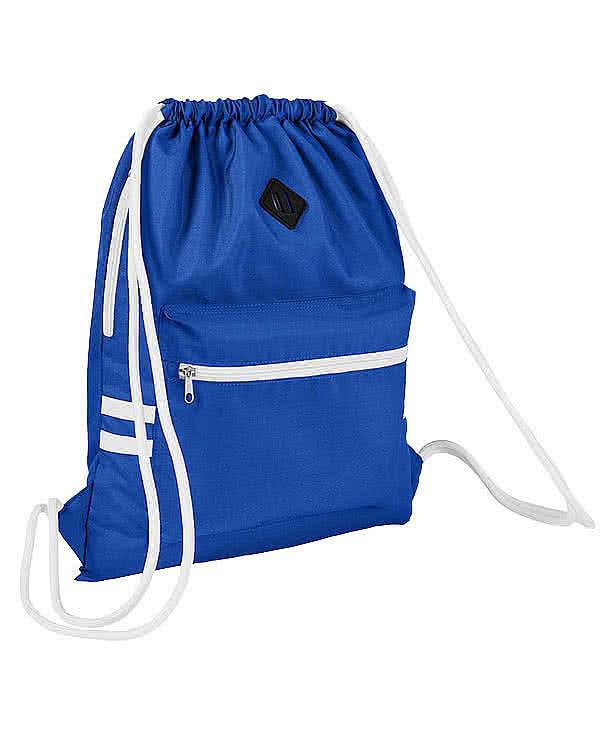 Full Color Team 365 Zone Pocket Drawstring Bag