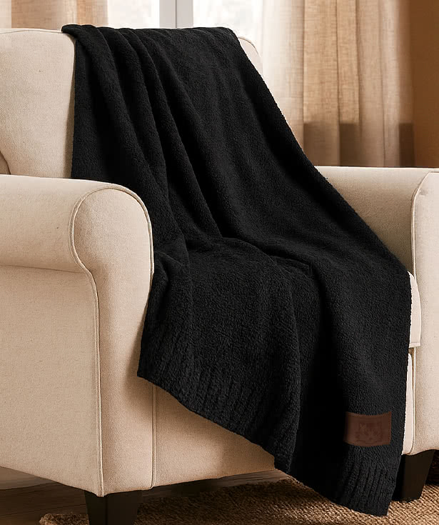 Laser Engraved Cloud Nine Soft EnviroFibr Throw Blanket