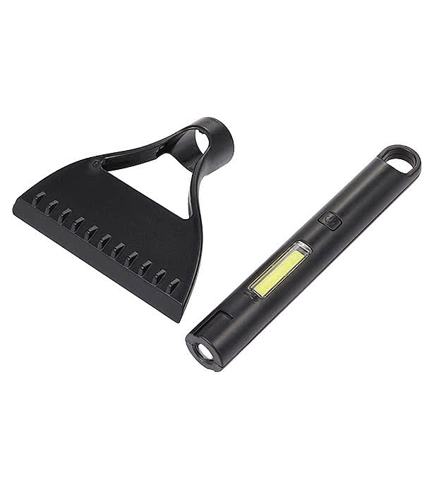 Ice Scraper Flashlight