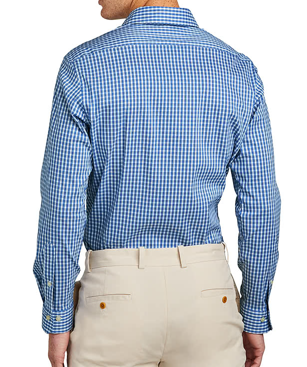 Brooks Brothers Tech Stretch Patterned Dress Shirt