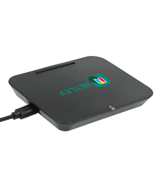 Full Color Optic Portable Wireless Charging Phone Stand