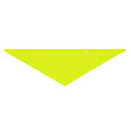 Customized Badger Performance Bandana - Color: Safety Yellow