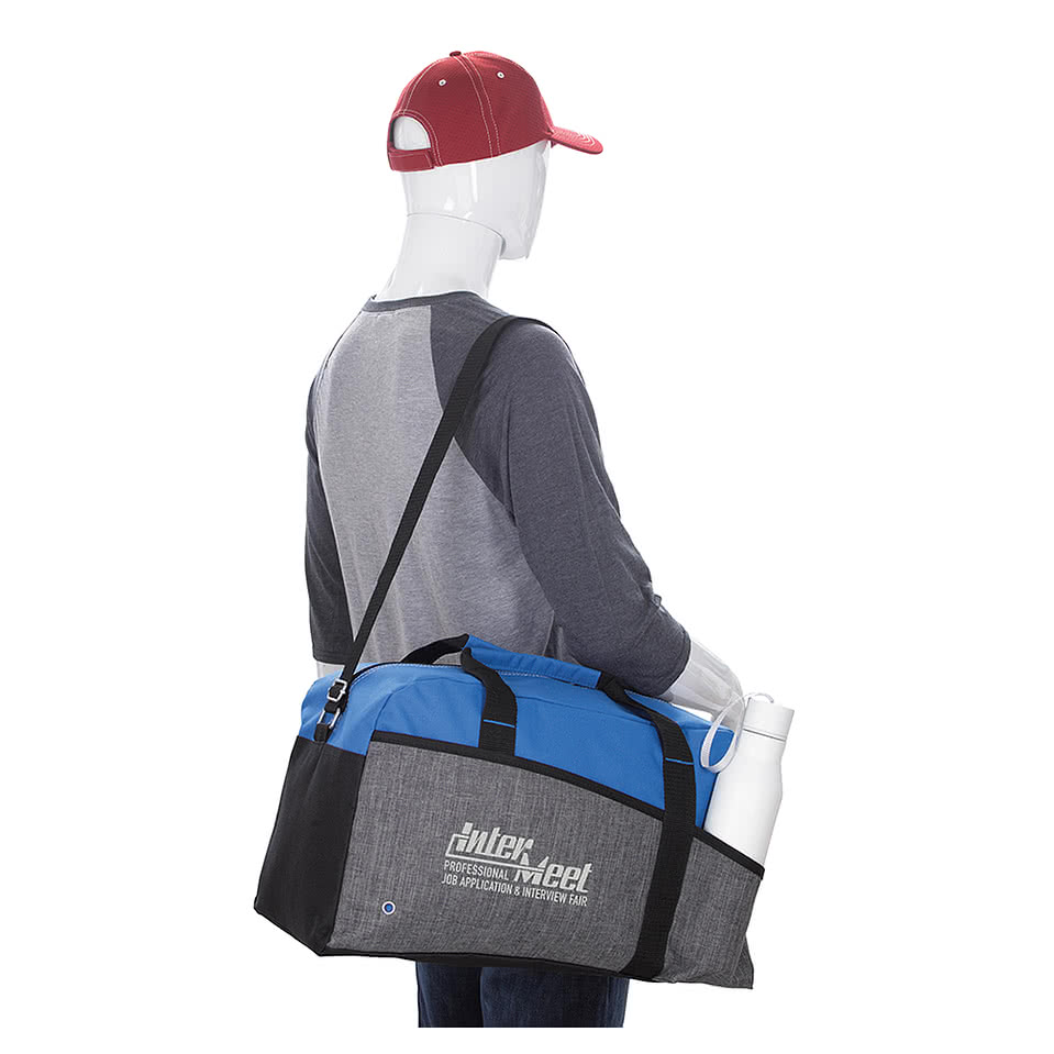 Two-Tone Center Court Duffel Bag