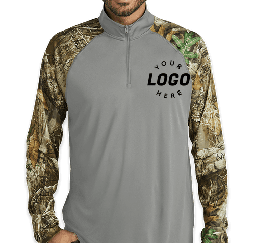 Realtree quarter zip pullover clearance