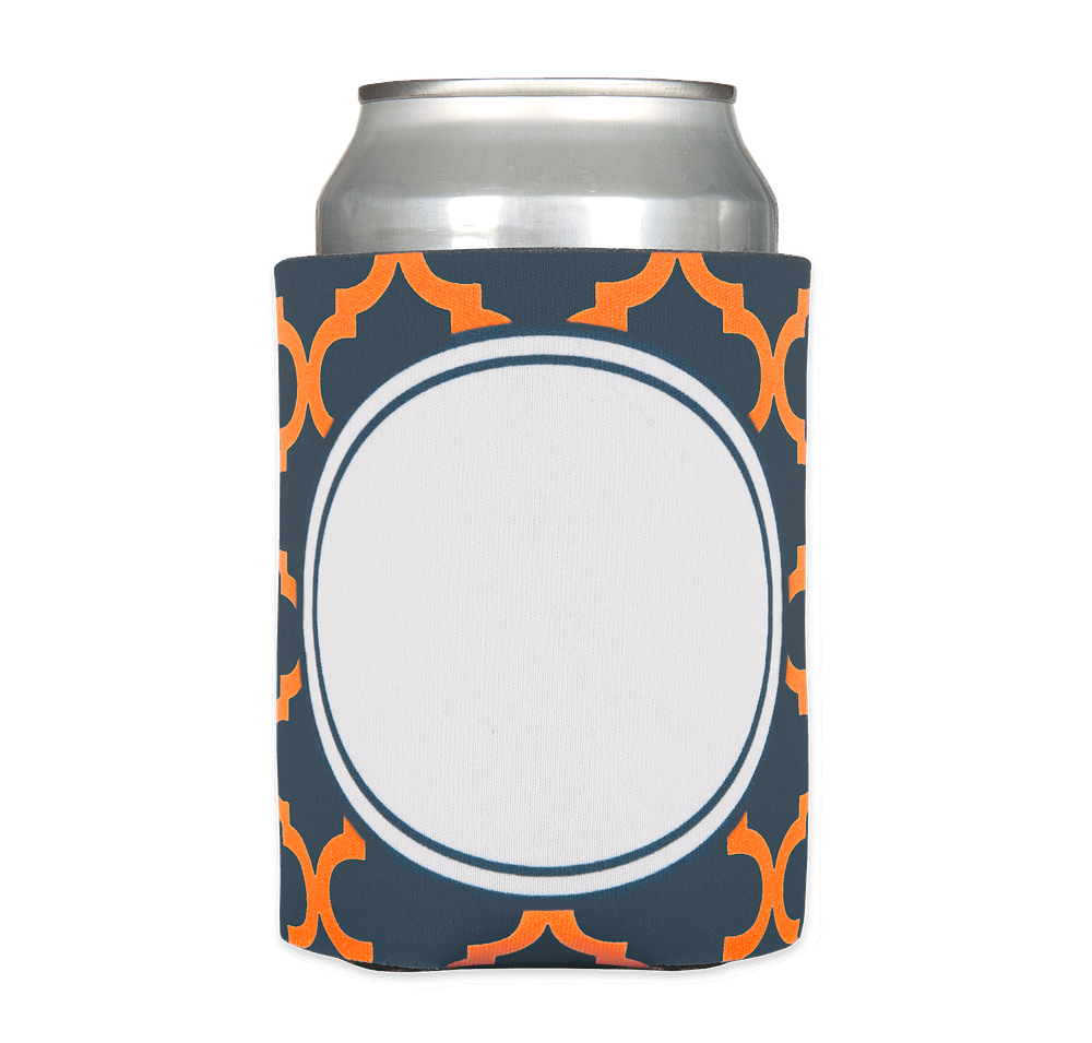 Full Color Moroccan Tile Foldable Can Cooler-default
