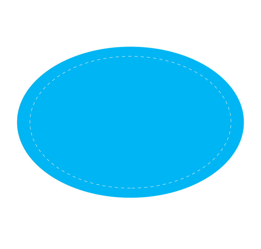 Full Color 3 in. x 2 in. Oval Sticker-default
