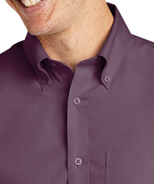 Brooks Brothers Tall Wrinkle-Free Stretch Nailhead Dress Shirt