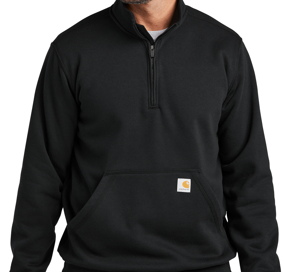 Carhartt Midweight Mock Neck Quarter Zip Sweatshirt-default