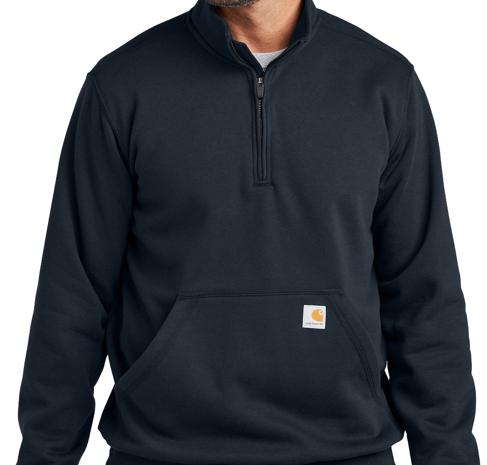 Carhartt Midweight Mock Neck Quarter Zip Sweatshirt-default