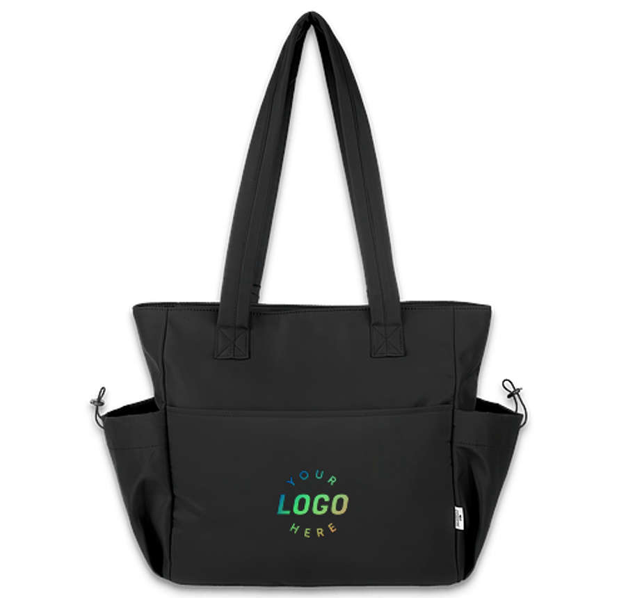 Arthur Recycled 16" Computer Tote Bag in BLACK