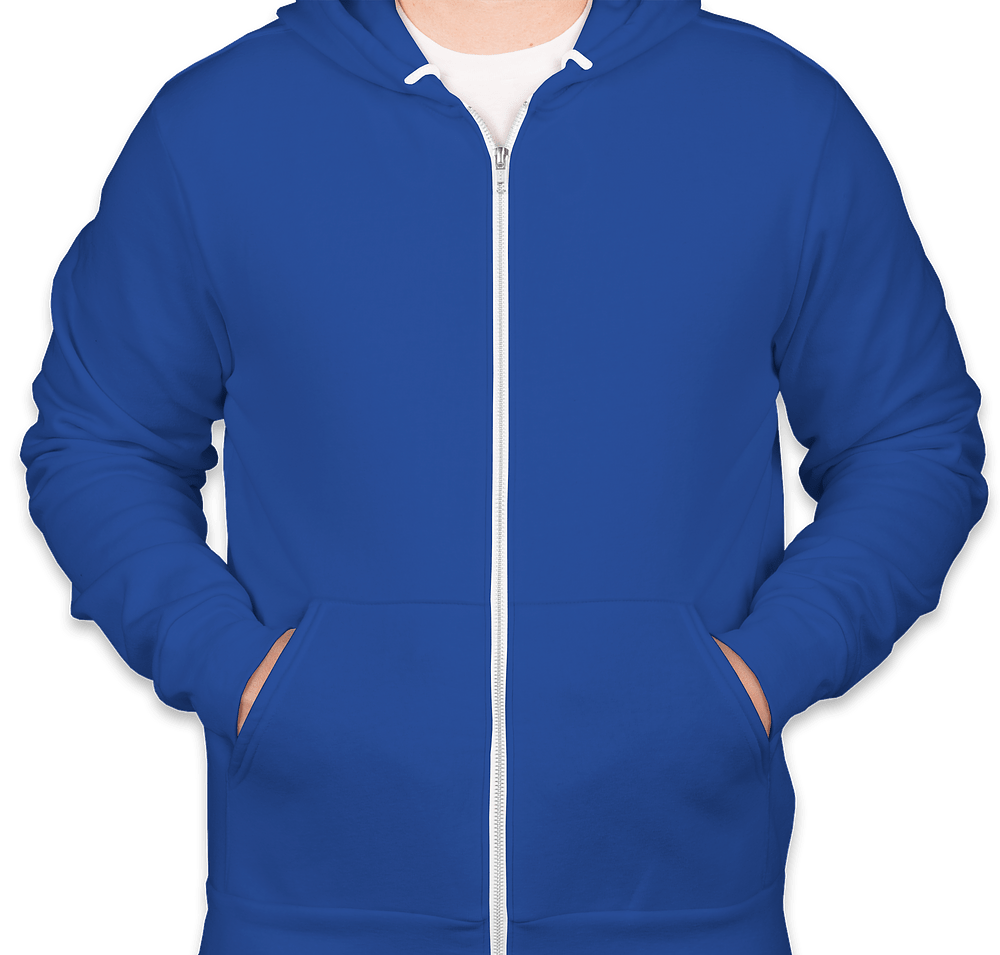 Embroidered Bella + Canvas Ultra Soft Zip Hoodie-default
