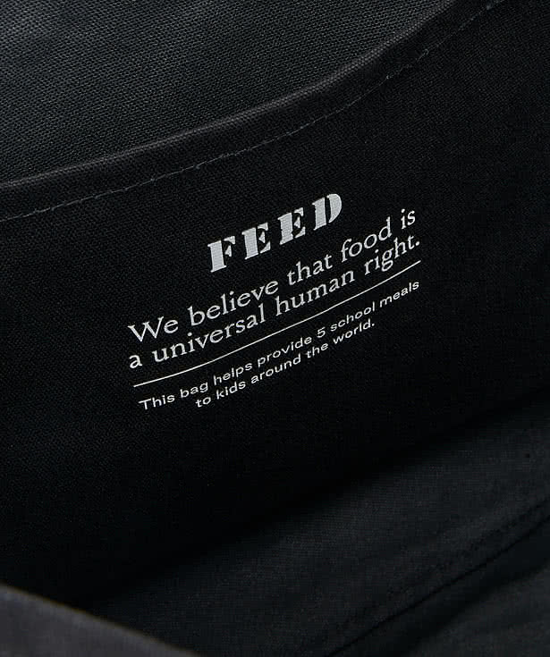 FEED Organic Cotton Weekend Tote Bag