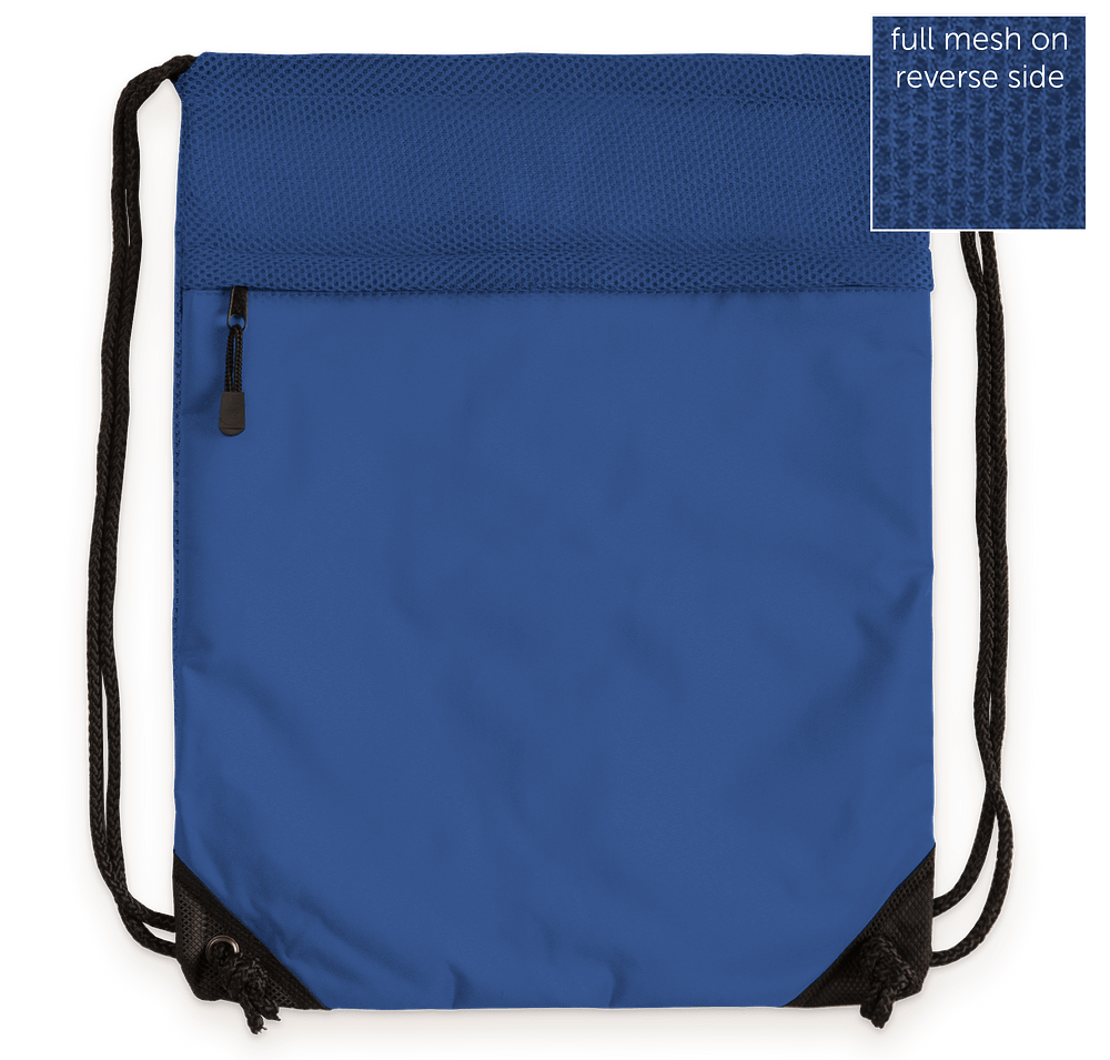 Port Authority Mesh Drawstring Bag-default
